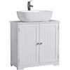 Bath Vida Priano - Armadietto sottolavabo da Pavimento per Bagno, Colore: Bianco