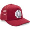 Deus Pill Cord Trucker Cap - Ribbon Red
