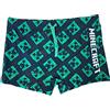 Fashion UK Minecraft Costume da Bagno - Nuoto e Piscina Bambino