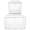 BESPORTBLE 2 Pezzi Scatola Allevamento Guppy con Rete Separatrice e Ventose per Acquari Isolamento Sicuro per Pesci Facile Installazione e Pulizia Accessorio Pratico per Nursery Pesci