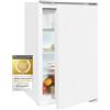 Exquisit Frigorifero da incasso EKS131-4-E-040D | capacità utile 118 l | funzione allarme | congelamento 4 * | altezza 88 cm | dispositivo da incasso
