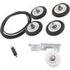 ITSHBHEN For 4581EL2002C 4400EL2001A 4561EL3002A Set di rulli for asciugatrice Ricambi for elettrodomestici Forniture for la casa