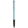 Waterman Allure - Penna Roller, Corpo Laccato Opaco con Finiture Cromate, Punta Fine, Inchiostro Nero, con Confezione Regalo, Blu Pastello