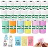 Farnirvana 20 Rotoli Carta per Stampante Termica, Carta per Mini Stampante Adesivi, Stampa Istantanea Carta Termica, Etichette Adesive Stampabili Autoadesive, per tutte le mini fotocamere(57 x 25 mm)
