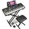 RJ761-SK Kit Tastiera Pianoforte 61 Tasti Con Pedale Sustain, Touch Screen, Supp