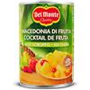 Generico Macedonia di Frutta a pezzi in Sciroppo, Ananas, Pesche, Pere, Uva e Ciliegie, in Succo, Alta Qualità per del monte 420g