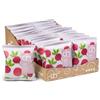 Crispy Natural Tranci di Barbabietola Essiccata con Sale Marino 24 x 18g Naturali Senza Aggiunta di Zucchero e Grassi Confezioni Pratiche