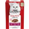 Gourmet Mon Petit 6 x 50 g - Manzo, Vitello, Agnello
