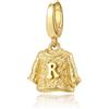 FANCIME Harry Potter x Collaboration - Ron Sweater Charm - Gold, Sterling Silver Charms Necklace Jewellery Gift for Women Girls