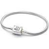 PANDORA Bracciale da donna Disney Principesse 564379C01, 21 cm, Argento sterling, Nessuna pietra preziosa