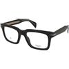 David Beckham DB 1237 807 | Occhiali da Vista Graduati | Plastica | Quadrati | Nero | Adrialenti