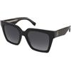 Tommy Hilfiger TH 2100/S 807/9O | Occhiali da Sole Graduati o Non Graduati | Prova Online | Plastica | Quadrati | Nero | Adrialenti