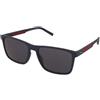 Tommy Hilfiger TH 2201/S 8RU/IR | Occhiali da Sole Graduati o Non Graduati | Prova Online | Plastica | Quadrati | Blu | Adrialenti