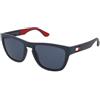Tommy Hilfiger TH 1557/S 8RU/KU | Occhiali da Sole Graduati o Non Graduati | Prova Online | Plastica | Quadrati | Blu | Adrialenti