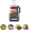 Multipro Compact FDP31.020GY Modello 2023, Robot Tritatutto Da Cucina Con 2 Velo
