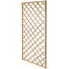 Arreditaly Traliccio In Legno Di Pino Impregnato Pannello Divisorio Griglia Per Giardino Balcone E Terrazza Supporto Decorazione Per Piante Rampicanti Privacy Outdoor 90 x 180 Cm Legno Naturale