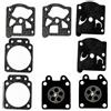 Lagomloot Kit di guarnizioni a membrana per carburatore per motosega Homelite CSP3314 HCS3335, 2 set di parti di riparazione per dosaggio, sostituzione robusta del sistema di alimentazione