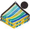 OTIGA Panno Sunblock Ombra 75%, Sun Parasole Colore Con Tessitura A Rete Leggero E Durata Adatto Giardino Pianta Del Fiore Copertine Tetto Della Serra Barn Oro Kennel Auto (2mx4m/6.6ftx13.1ft)
