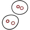 Lagomloot Kit di guarnizioni per vasca galleggiante carburatore, compatibile con motori Honda GX120, GX160, GX200, GXV120, GXV140, GXV160, 2 set di rondelle di tenuta in gomma per generatori tosaerba
