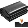 ENUTROF Telo per Laghetto da Giardino 2m x 3m x 0.2mm Fodera per Laghetto in HDPE per Isolamento da Giardinaggio Giardino Piscina per Laghetti Fontane Cascate(2x3m)