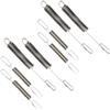 Lagomloot Molla del carburatore delle molle del regolatore, compatibile con motore 691859 692211, 4 pezzi di ricambio in metallo
