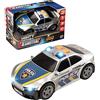 HTI CYPBRANDS Teamsterz, auto della polizia, luce e suono, auto, giocattolo con ruote, colore bianco, prodotto ufficiale