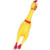 FIESTAS GUIRCA | Pollo Sonoro 38 cm - Accessorio Divertente per Costume da Clown, Animale, Scherzo, Carnevale, Feste, Gadget e Giochi - Adulto Bambino - Giallo