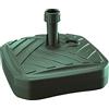 Prosperplast Base di assemblaggio di polietilene quadrato con design a righe 39 x 39 x 13 cm in colore verde