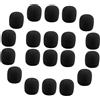WHAMVOX Protezione Per Microfono 50 Pezzi Spugna Per Microfono A Bavero Parabrezza Morbido Per Microfono