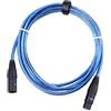 Pronomic Stage XFXM-Blue-2.5 Cavo Microfono XLR 2, 5 m Metallic Blue