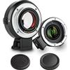 VILTROX EF-E II - Adattatore per obiettivo con messa a fuoco automatica, 0,71 x lunghezza focale, riduttore di velocità per obiettivo Canon EF su fotocamera Sony E Mount A7 A9 A7R A7R2 A7R3 A7M2 A7M3