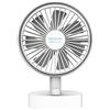 Cecotec Ventilatore da tavolo senza fili EnergySilence 2000 Portable Desk Cool, potente batteria da 2000 mAh, diametro 6 pollici, rotella per intensità, oscillazione automatica, modalità brezza