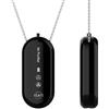 Lecreatekit per mini purificatore d'aria, collana con ioni negativi indossabile, portatile, deodorante personale per la rimozione di odori di animali domestici e fumo, portatile (è nero)