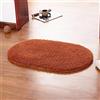 YAOTT Tappeto da Bagno Assorbente Antiscivolo Tappeto Peluche in Microfibra Spessi Lavabili in Lavatrice Tappetini Zerbinando Morbido Facile da Pulire per Vasca Doccia e Bagno caffè 50X80CM
