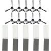 HEBEOT Kit filtro di ricambio e spazzola laterale per aspirapolvere robot Lefant M200 M201 M520M M501-A M571 T700 M501 T800, 4 filtri 4 spazzole laterali (B)