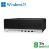 HP PC 600 G4-400 G5 SFF i5-8X00 DDR4 16 GB SSD 480 GB Windows 11 Pro