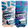 Zippit Set economico cerotti per la bocca e strisce per il naso - 30 pezzi di nastro per la bocca Zippit e 30 pezzi di strisce per il naso Sniffit - Promuove la respirazione nasale