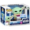 Funko Pop! Star Wars The Mandalorian - Grogu (Flocked Limited Edition))