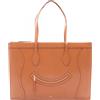 CELINE Borsa a tracolla CELINE Flat luggage 123963GW4GFY5 pelle marrone NUOVA donna