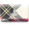 Vivienne Westwood Orb portachiavi 51020001S0012O101 tela rosa nero NUOVO donna