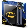 DC Comics Batman Batsignal-Confezione Regalo con Diario e Penna a Sfera Fashion, Nero