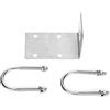 Akozon Supporto per Mobile, Morsetto a U in Acciaio Inossidabile per Balcone 'autoradio Staffa per Auto Supporto per Bullone a U Balcone