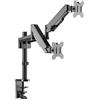 RICOO Supporto monitor scrivania TS3911 Girevole Inclinabile Schermi 17-32 (43-81 cm) Braccio schermo PC Staffa universale VESA 75 x 75 100 x 100