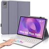 IVEOPPE Tastiera per Lenovo Idea Tab Plus 12.1 2025 con Touchpad, Cover Tastiera Italiano QWERTY, Senza Fili Bluetooth Staccabile Custodia Keyboard per Lenovo Idea Tab Plus 12.1 Pollici 2025, Viola Lavanda