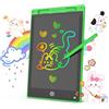 MAX EXCELL Tavoletta Grafica LCD Scrittura Colorata, Lavagna Digitale Cancellabile con Pulsante Elimina e Blocco Schermo, Giocattolo Educativo e Regalo di Compleanno e Natale (Verde, 12 inch)