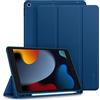CACOE Cover Custodia Compatibile con iPad 8a Generazione 2020/iPad 7a Gen 2019, Leggero Cover Protettivo Supporto Pieghevole con Pencil Holder per iPad 10.2, Auto Sveglia/Sonno,Mare Blu