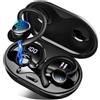 Matast 2026 Cuffie Bluetooth 5.4 Sport, 50 Ore Cuffie In Ear Cancellazione Rumore ENC e 4 HD Mics, Auricolari Bluetooth con 6D Bass Stereo, HiFi Cuffiette LED Display, IP7 Impermeabile Cuffie Senza Fili