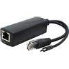 ANVISION Gigabit PoE Splitter, adattatore Ethernet micro USB da 48V a 5V 2,4A, compatibile con Raspberry Pi 3B +, IP Camera e altro
