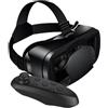 EasyByMall Occhiali VR regolabili con controller per una migliore esperienza di realtà virtuale (nero)