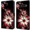 BLOTECH Cover per LG V60 ThinQ 5G, Custodia PU+TPU Portafoglio Copertura in Pelle con Porta Carte Folio Protector Flip Case Caso con Porta-Carte di Credito per LG V60 ThinQ 5G,Dream Flowers